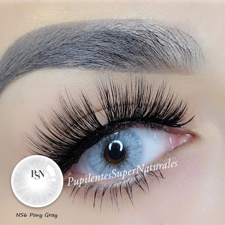 Pupilente Pony Gray