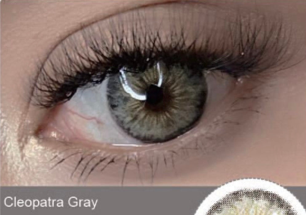 Pupilente Cleopatra Gray
