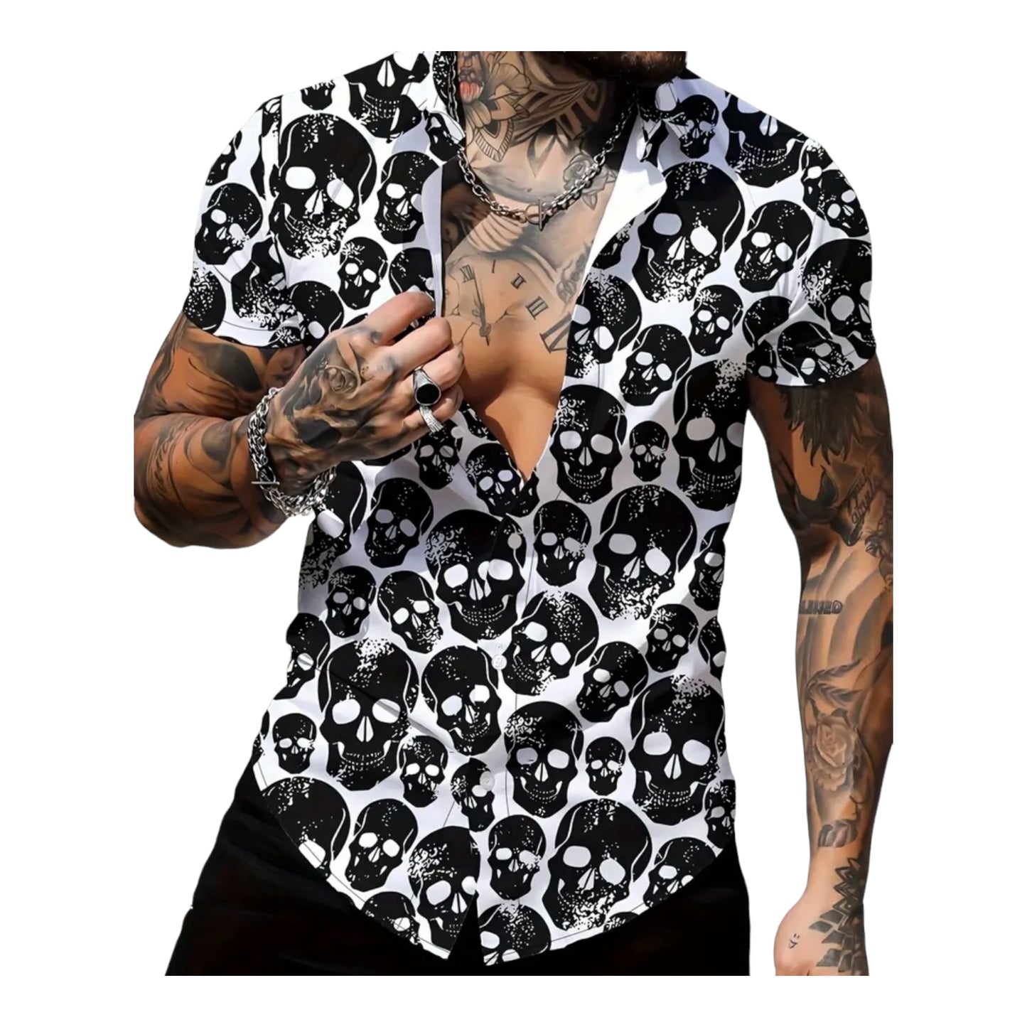 Camisa Skull Blca