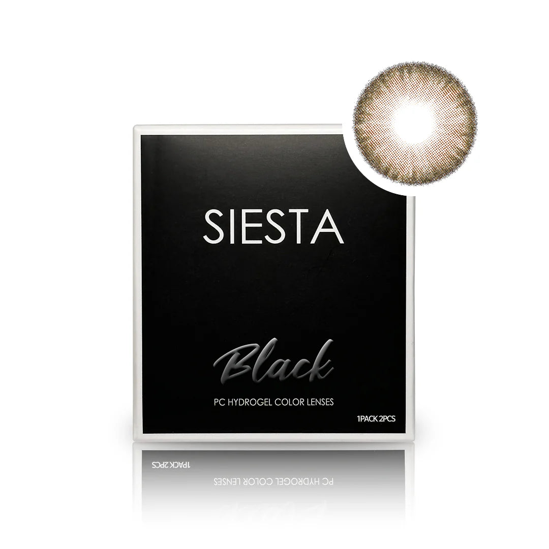 Pupilente Siesta Black Romance Sepia