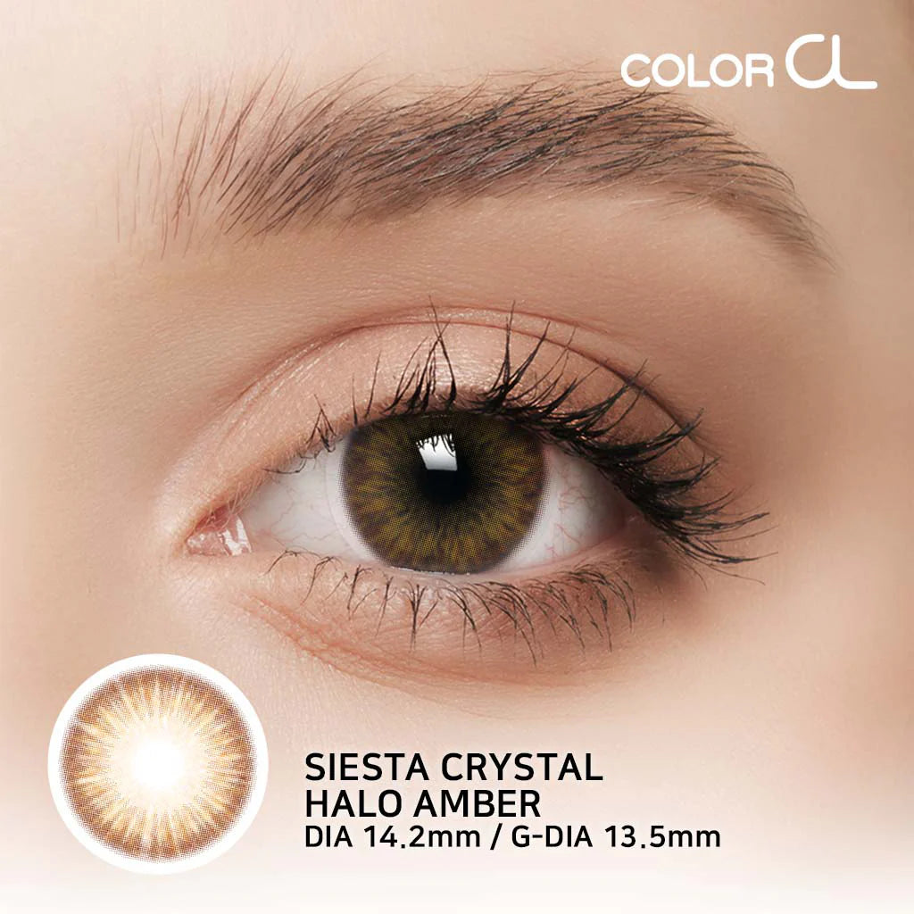 Pupilente Siesta Crystal Halo Amber