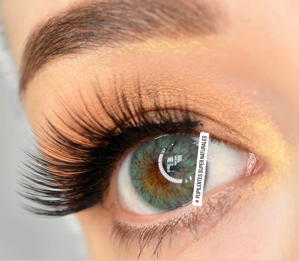 Pupilente Siesta Crystal Halo Green