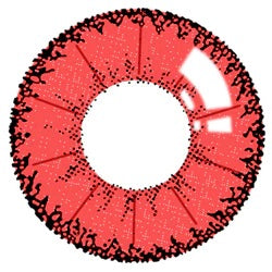 Pupilente Demon Red