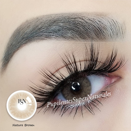 Pupilente Nature Brown