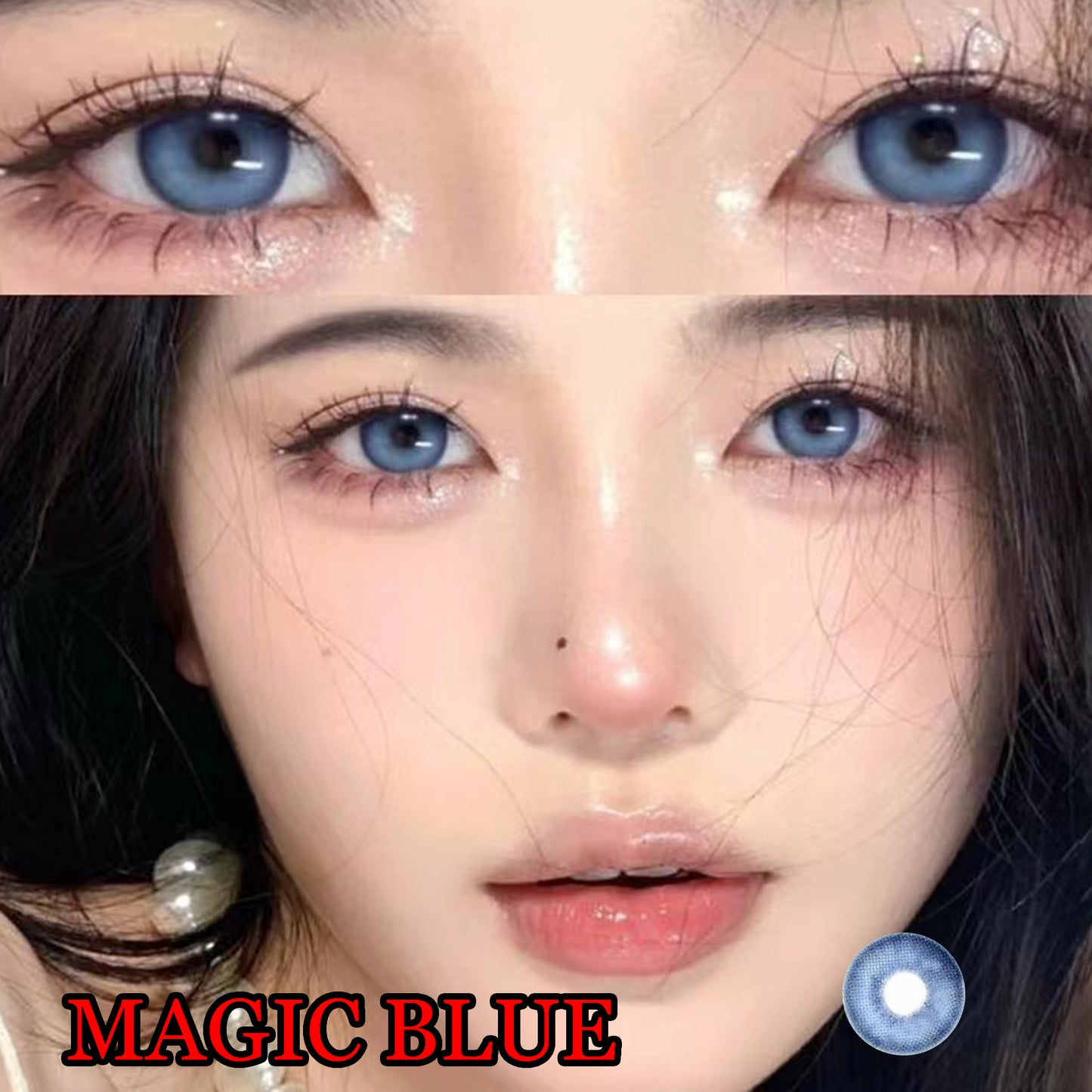 Pupilente Magic Blue