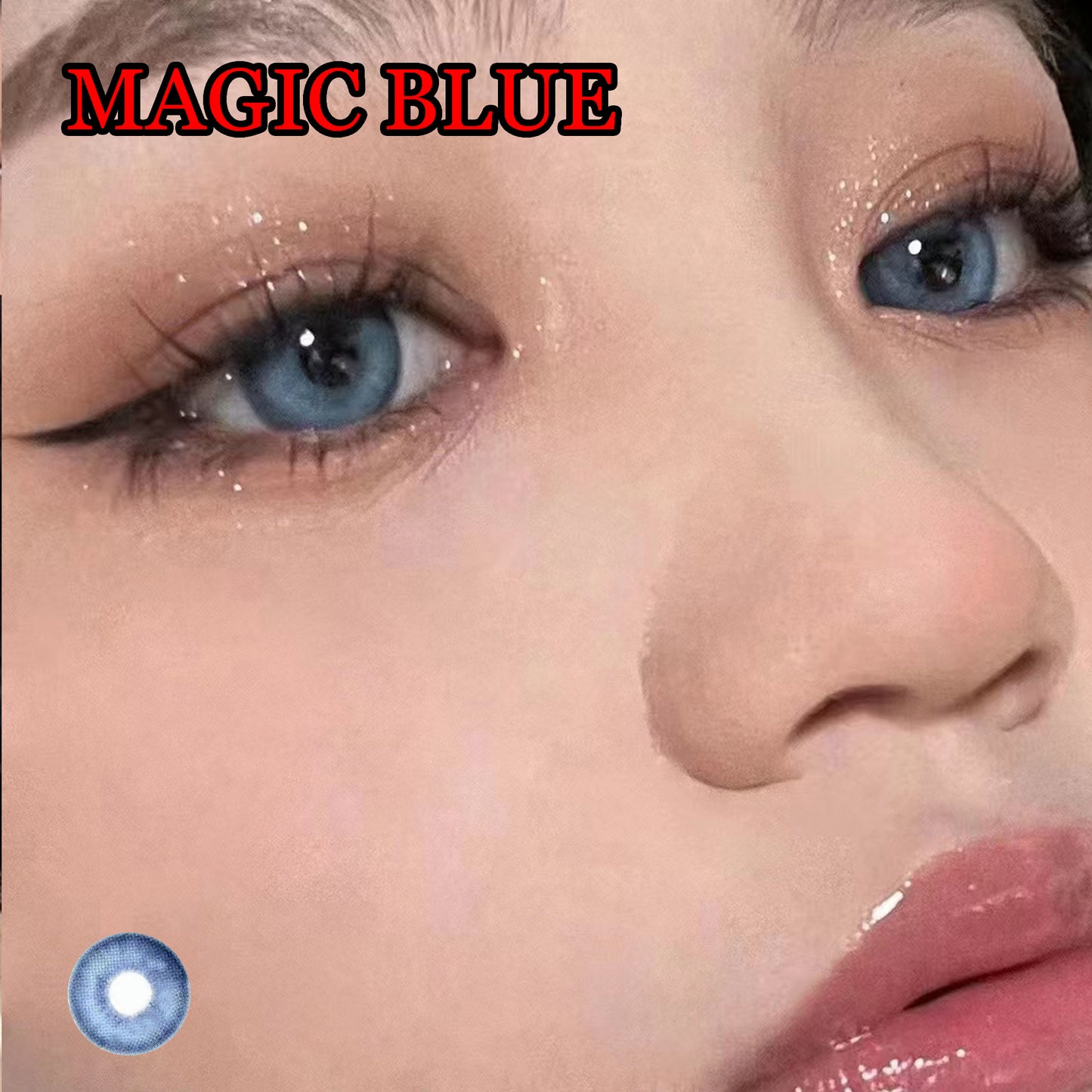 Pupilente Magic Blue