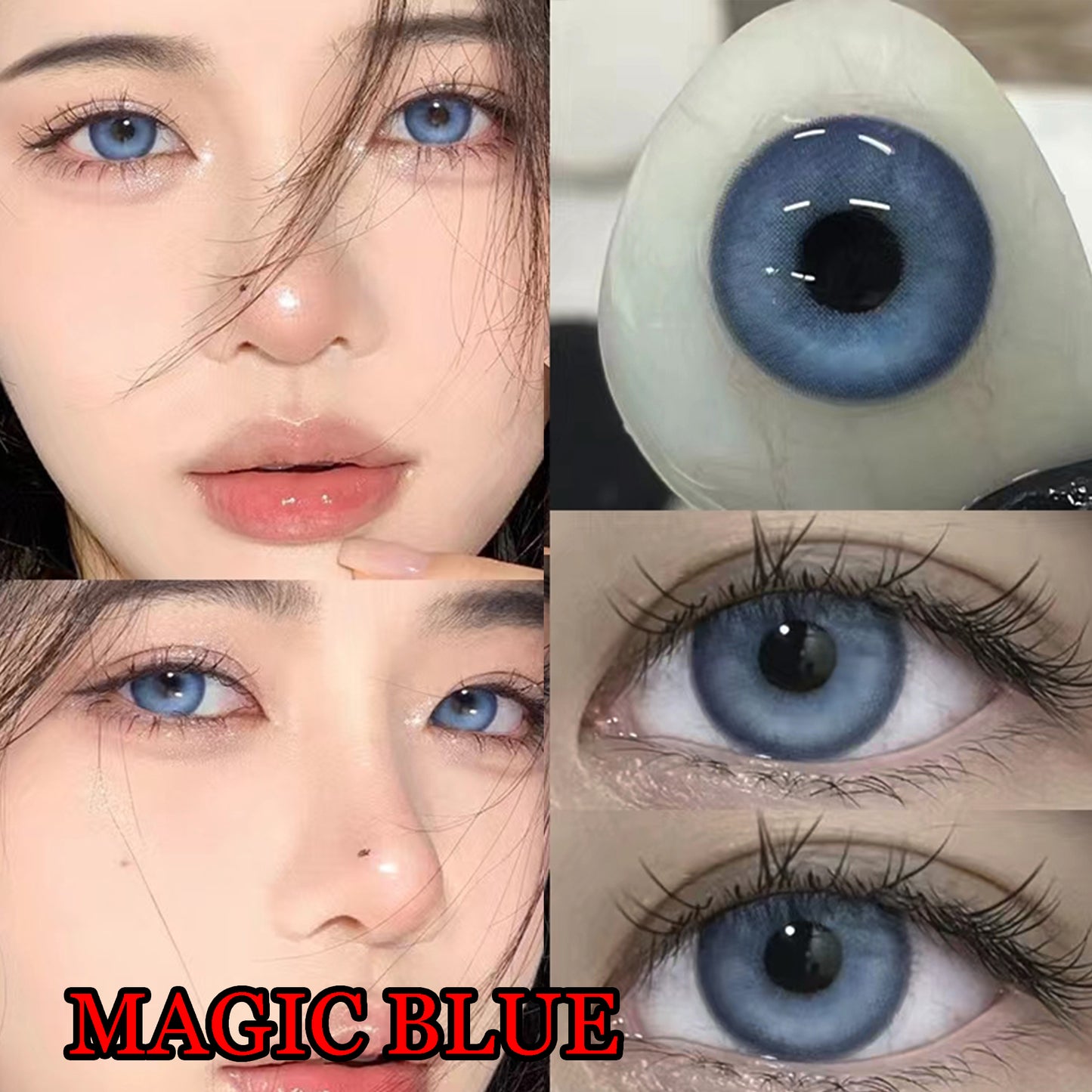 Pupilente Magic Blue