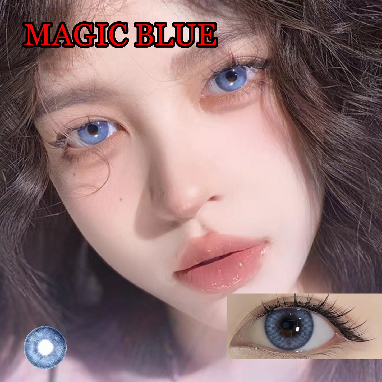 Pupilente Magic Blue