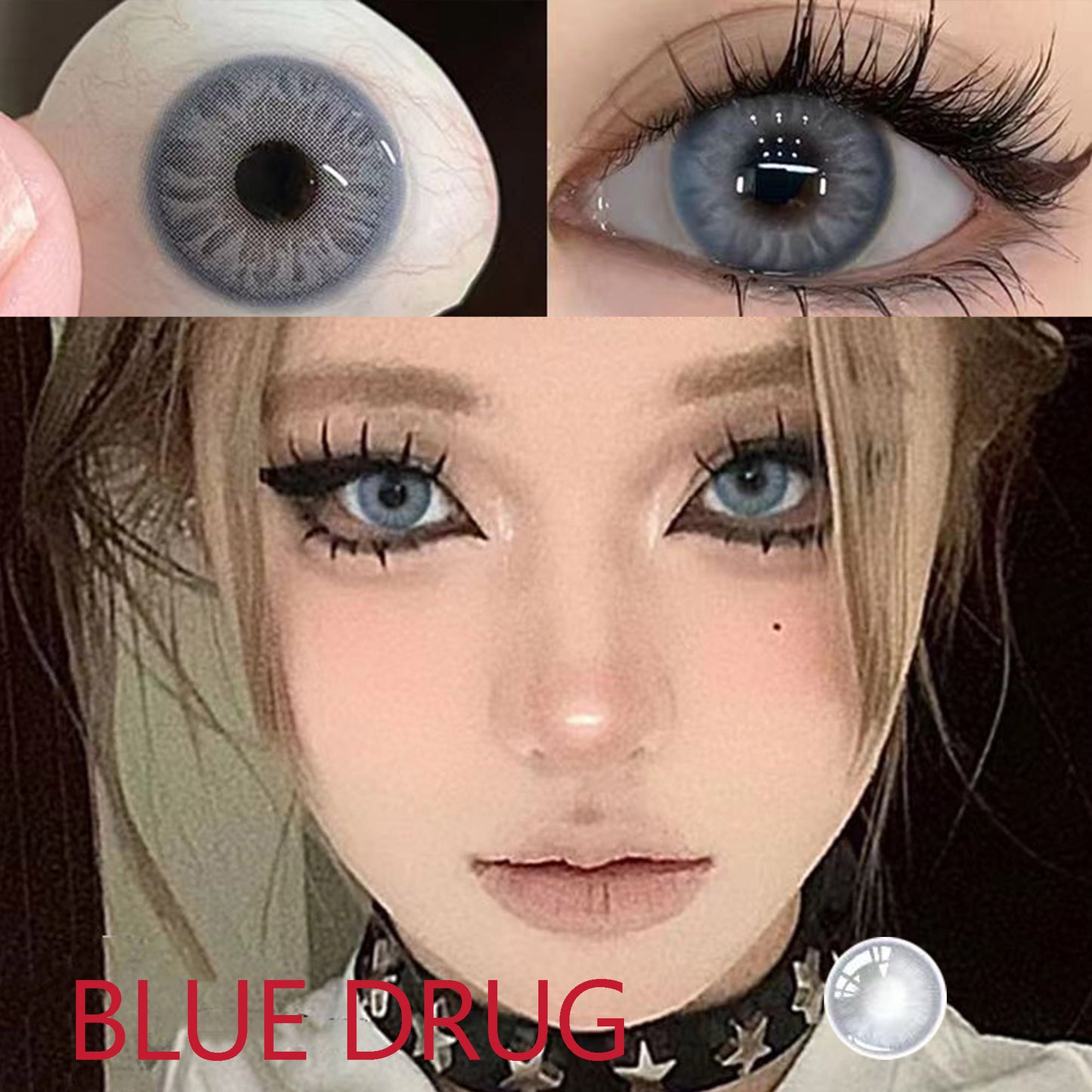 Pupilente Blue Drug