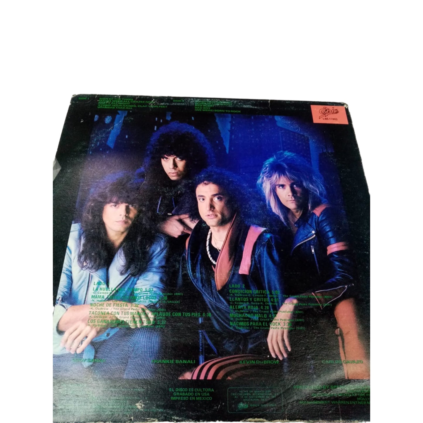 QUIET RIOT CONDITION CRITICAL