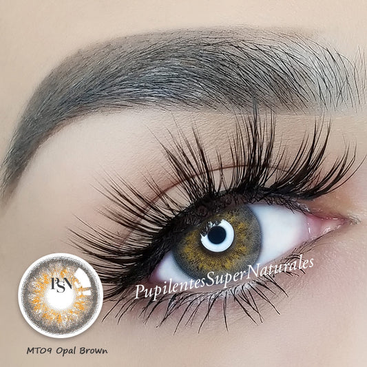 Pupilente Opal Brown