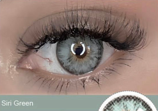 Pupilente Siri Green