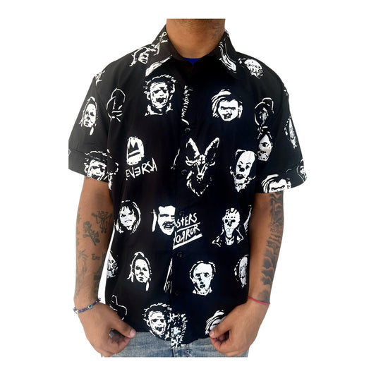 Camisa Terror Collage