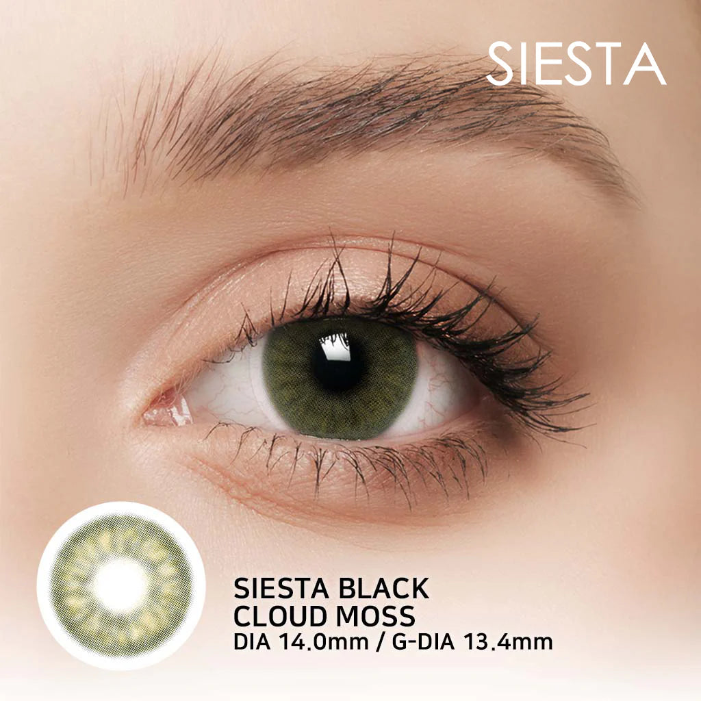 Pupilente Siesta Black Cloud Moss