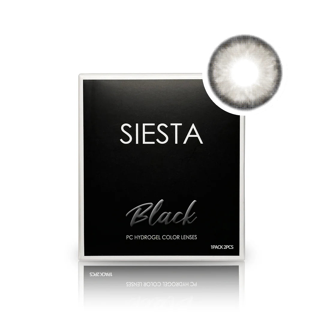 Pupilente Siesta Black Bliss Angel