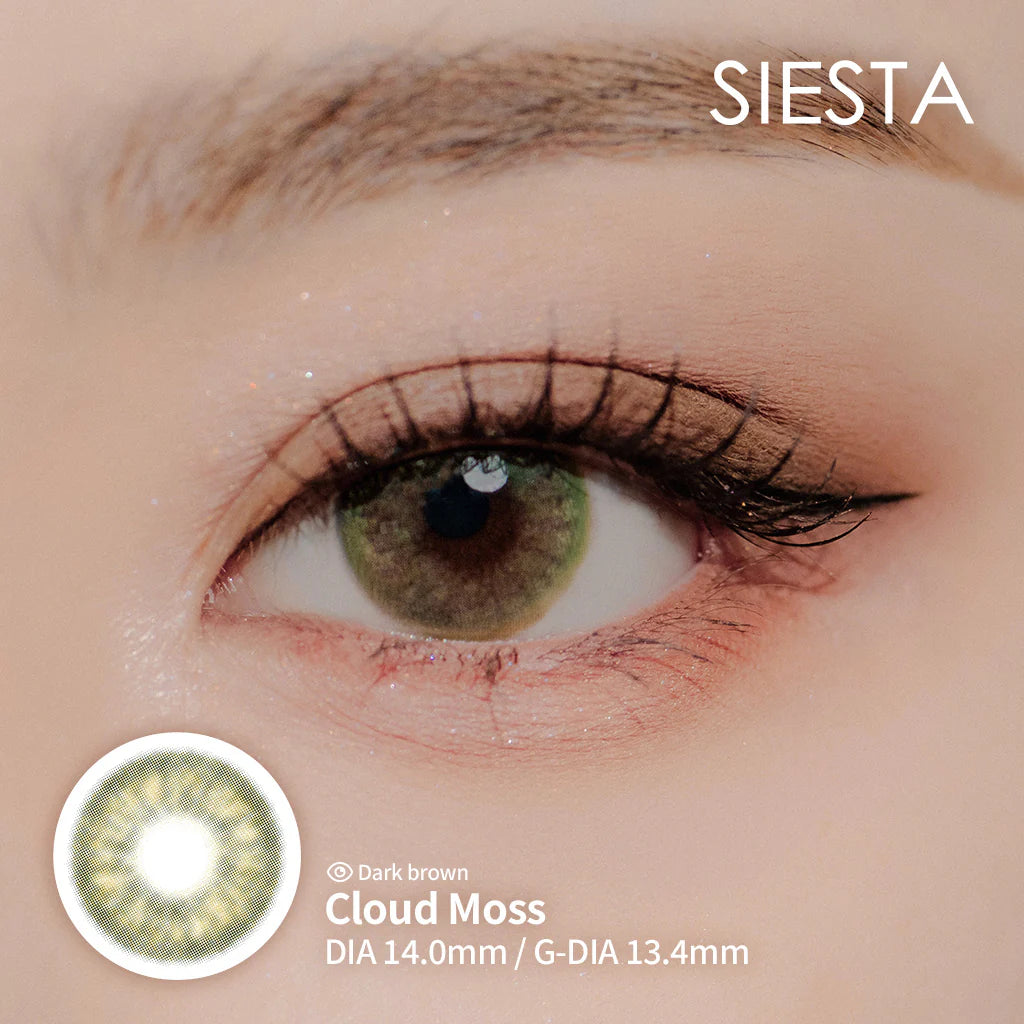 Pupilente Siesta Black Cloud Moss
