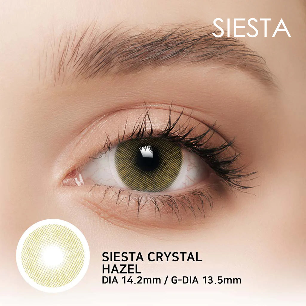 Pupilente Siesta Crystal Hazel
