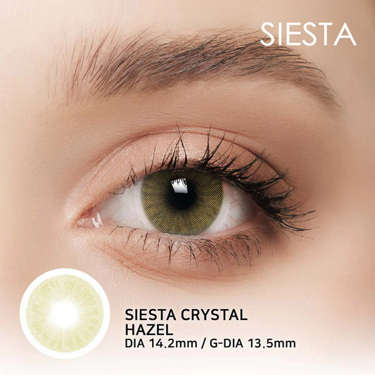 Pupilente Siesta Crystal Hazel