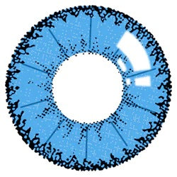 Pupilente Demon Blue