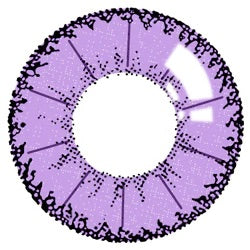 Pupilente Demon Violet