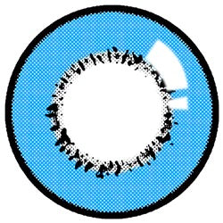 Pupilente Donut Blue
