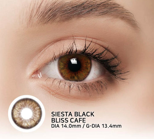 Pupilente Siesta Black Bliss Cafe