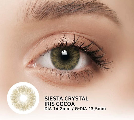 Pupilente Siesta Crystal Iris Cocoa