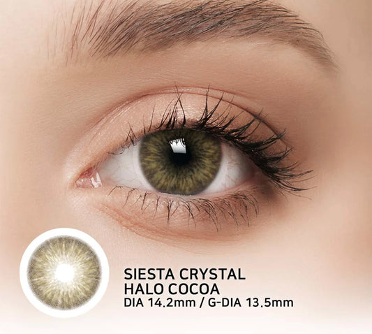 Pupilente Siesta Crystal Halo Cocoa