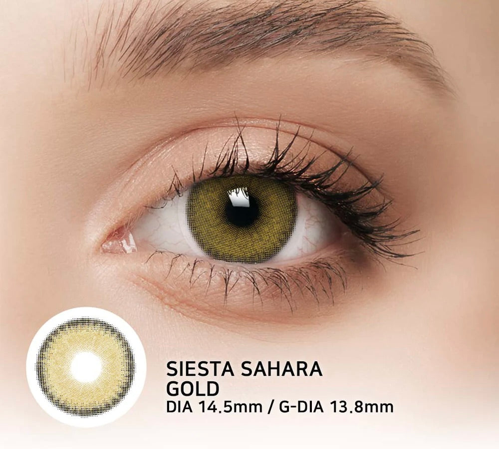 Pupilente Siesta Sahara Gold