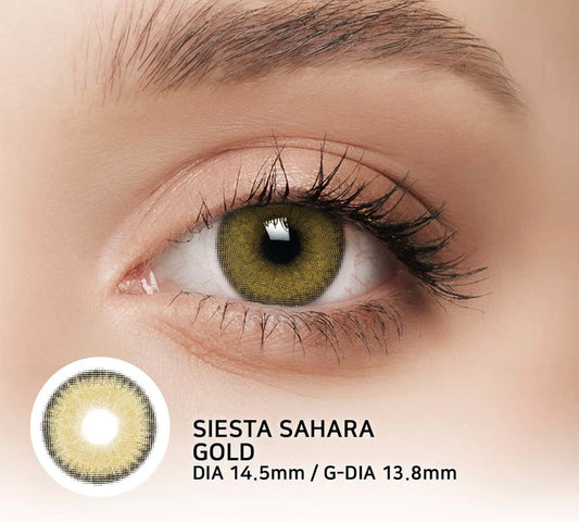 Pupilente Siesta Sahara Gold